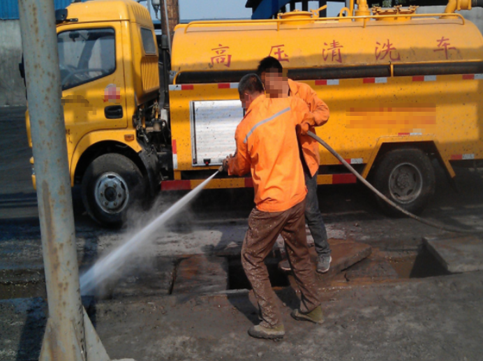 温州高压清洗市政管道公司